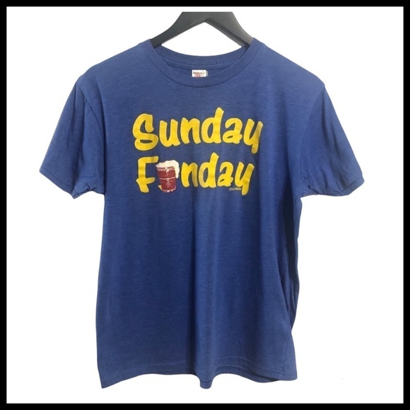 SOLID THREADS SUNDAY FUNDAY Graphic T-Shirt - Picture 1 of 5
